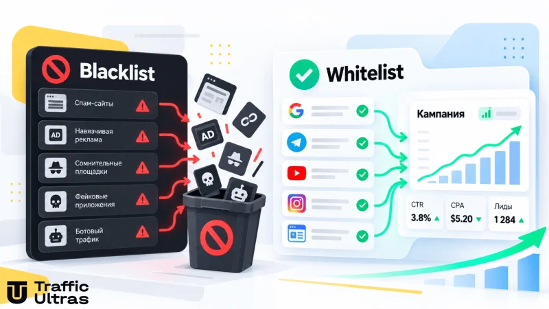 Blacklist и Whitelist в арбитраже трафика: плохие и прибыльные площадки