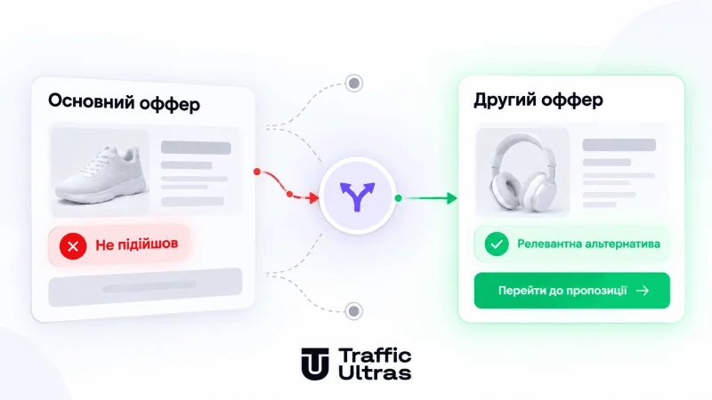 Основний офер не підійшов: перехід користувача на другий релевантний офер