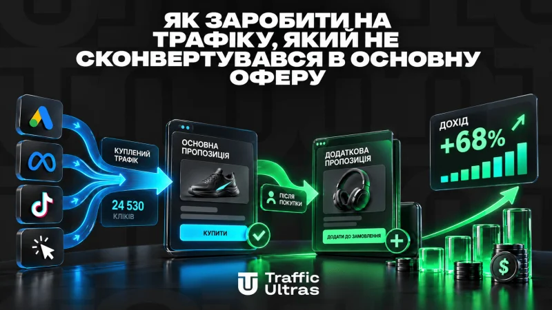 Як заробити на трафіку, який не сконвертувався в основний офер