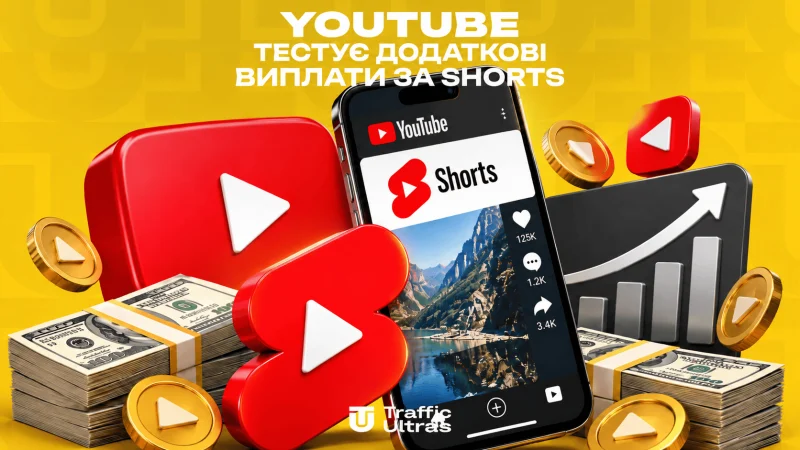 YouTube тестує додаткові виплати за Shorts: авторам пропонують бонуси за регулярні публікації