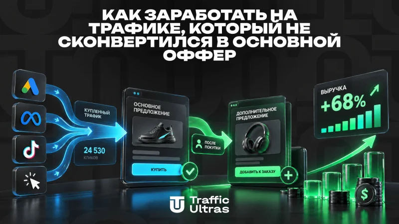 Как заработать на трафике, который не сконвертился в основной оффер