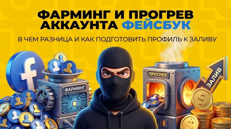 Фарминг и прогрев аккаунта Фейсбук: в чем разница и как подготовить профиль к заливу