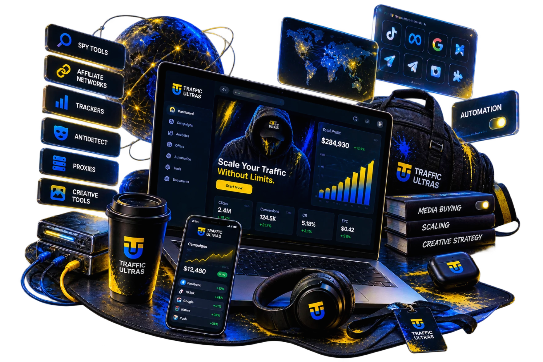 Инструменты Traffic Ultras